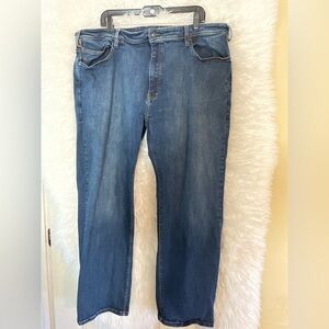 Orvis 1856 Men’s 5 Pocket Denim Blue Jeans. Size 44/30